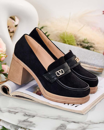 Royalfashion Women's moccasins on a post Lemaneg