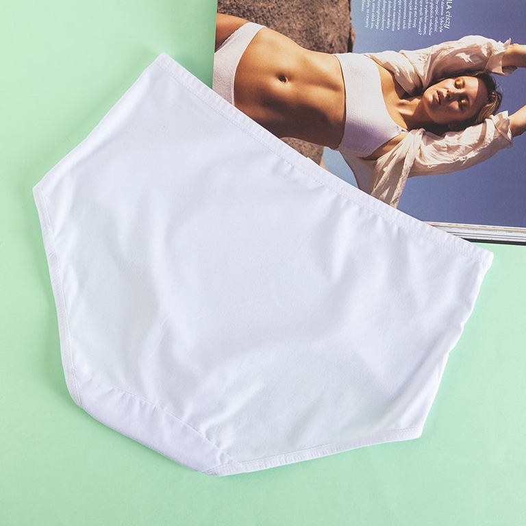 Women's white panties panties - Underwear