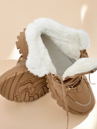 Женские кроссовки Royalfashion с меховой подкладкой Megigna