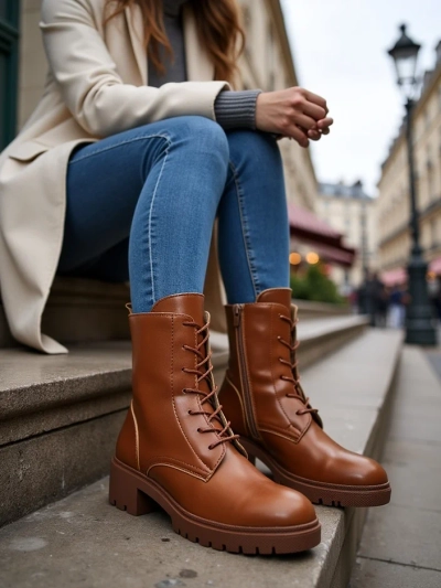 Royalfashion Женские ботинки на шнуровке Bumalo