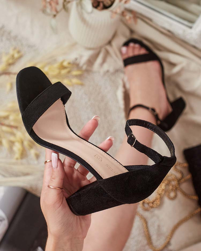 Royalfashion Sieviešu polsterētas sandales Povere