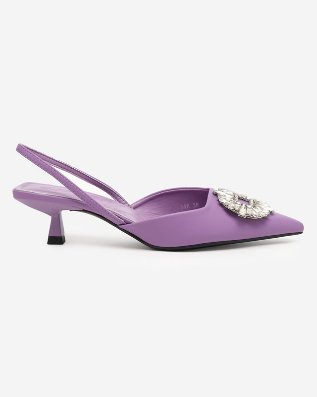 OUTLET Violet women's high-heeled shoes Arga - Footwear