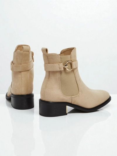 Calivra Women's Eco Suede Ankle Boots