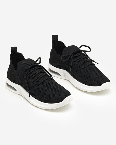 OUTLET Black women's sports shoes Komristo - Footwear