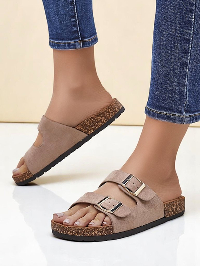 Royalfashion Women's sandals with buckles Foumy