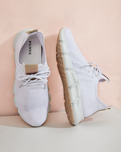 Balti un bēši sporta apavi sievietēm Baym - Apavi