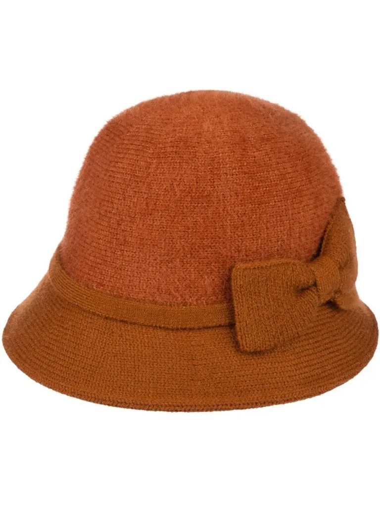 Lady Rose Women's Bowler Hat with Decoration