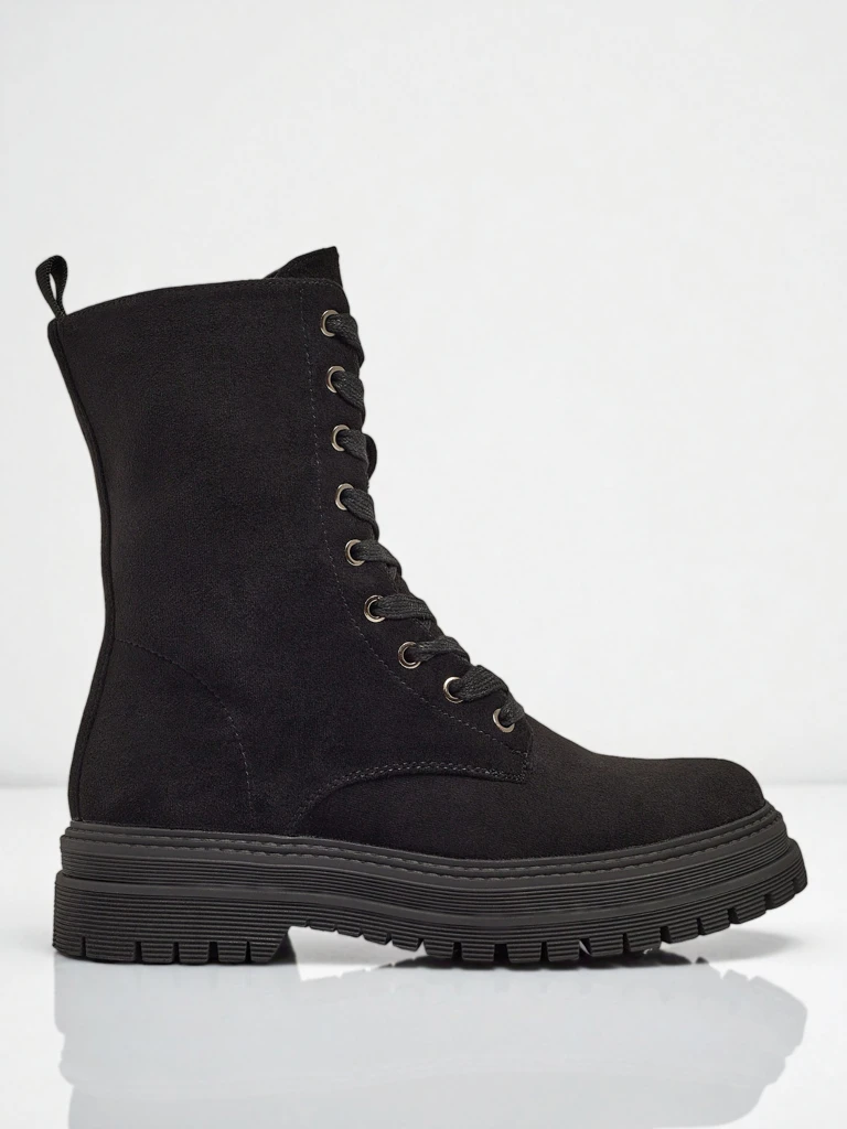 Женские ботинки из эко-замши Molistea в стиле рабочих