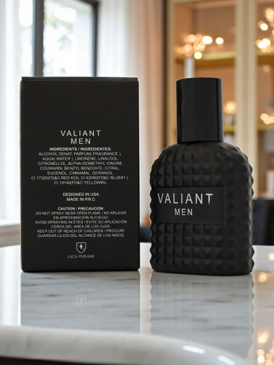 Ujë parfumi i frymëzuar për burra Valiant Black
