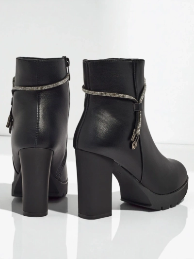 Women's Eco-Leather Heeled Ankle Boots Marellin