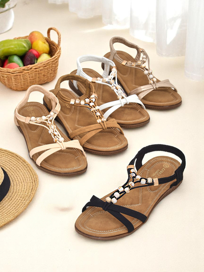 Royalfashion Imen sieviešu sandales ar rotājumiem