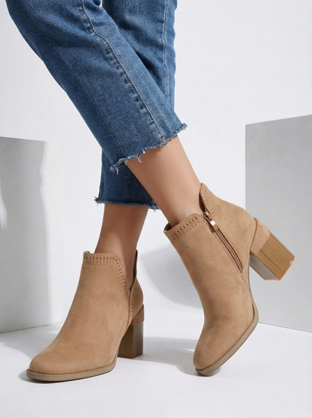 Женские ботильоны на каблуке Royalfashion Vettot