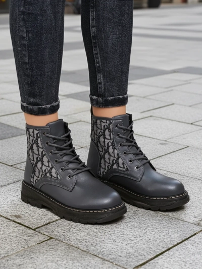 Royalfashion Women's ankle boots with print Efrioz