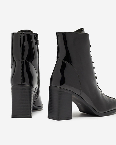 OUTLET Женские черные ботинки Braletti-Footwear