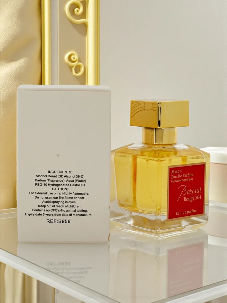 Mason Barcrat Rouge 504 Parfum Por Femes