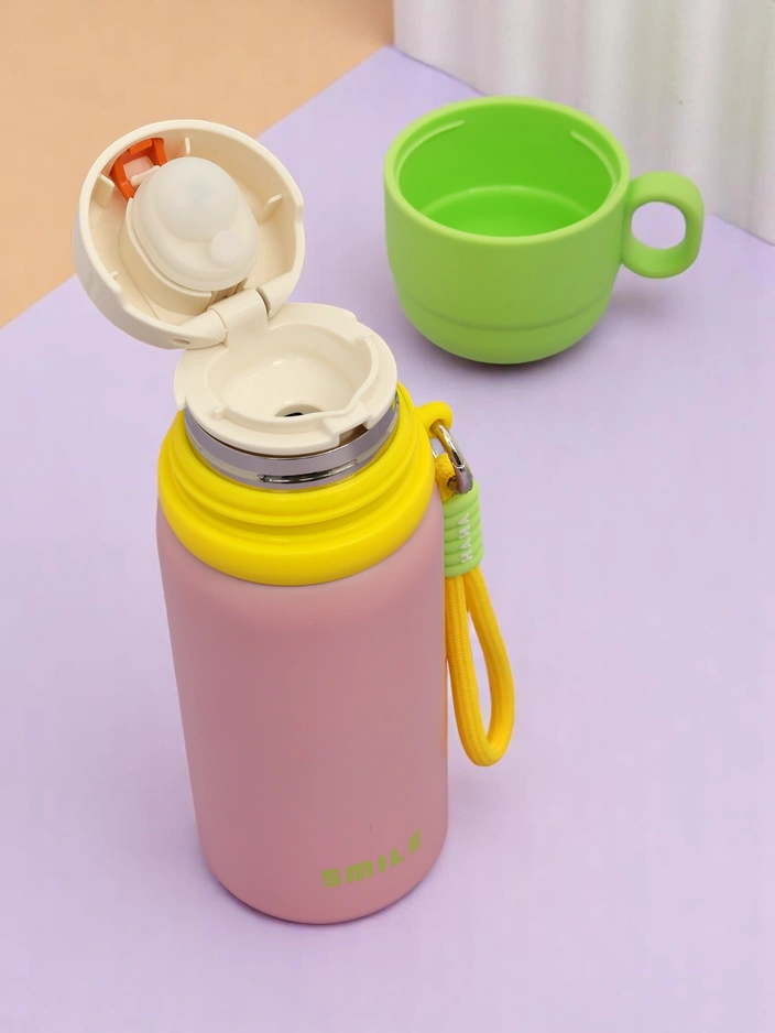 Royalfashion Termo krūze ar laimīgu smaidu