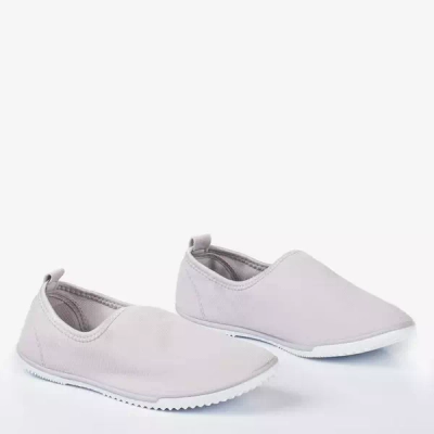 OUTLET Gray women's Maywood slip-on sneakers - Footwear