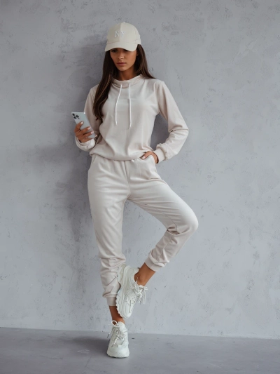 Royalfashion Women's velour-style tracksuit set