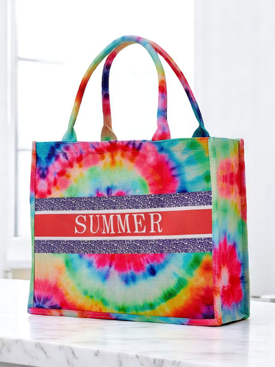 Colorful Summer Fabric Bag by Royal Fashion