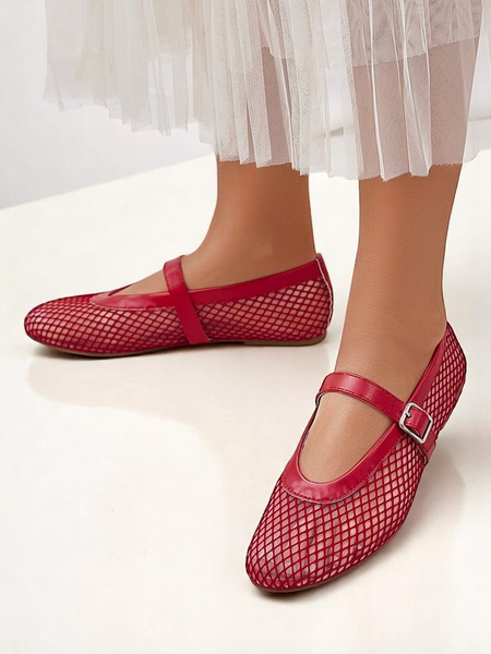 Royalfashion sieviešu balerīnas ar izgriezumiem un siksniņu Naommi