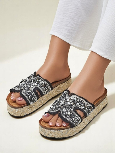 Royalfashion Women's slippers with Candy Candy decorations