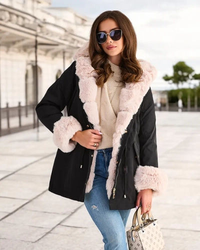 Royalfashion Long women's jacket