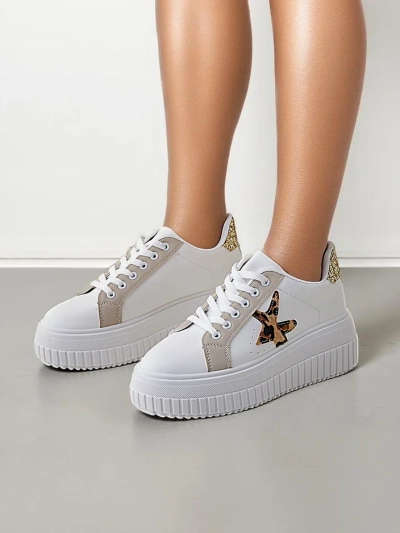 Royalfashion Women's Platform Sports Sneakers Elin