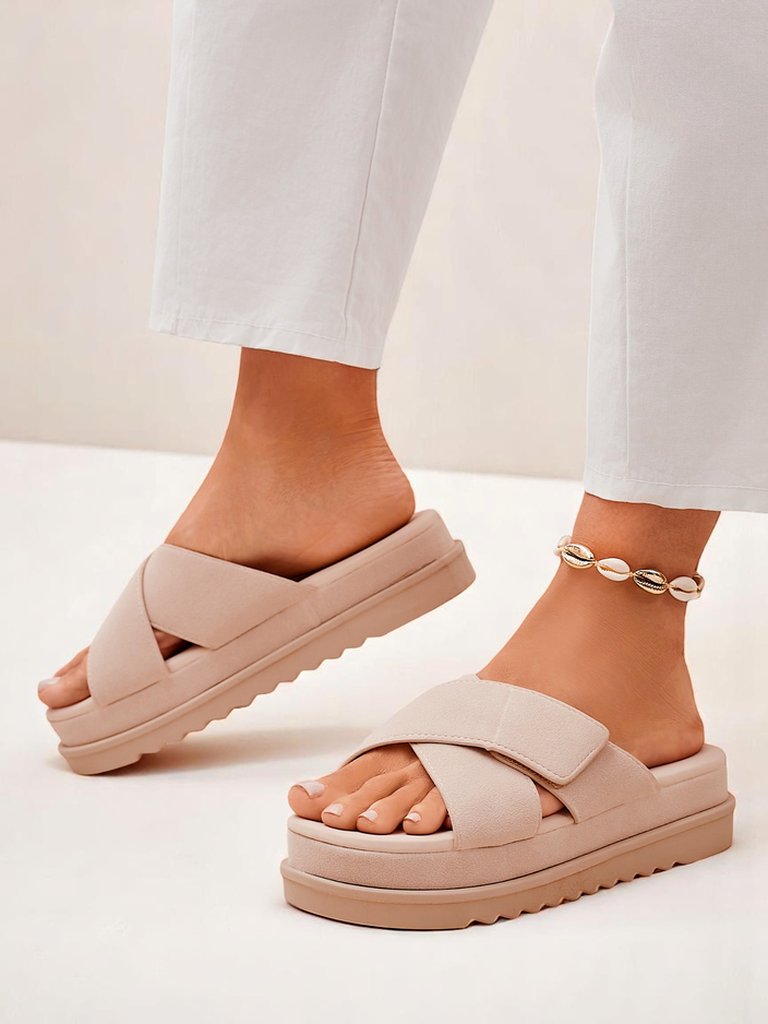 Royal Fashion Women's Flat Sandals Evre