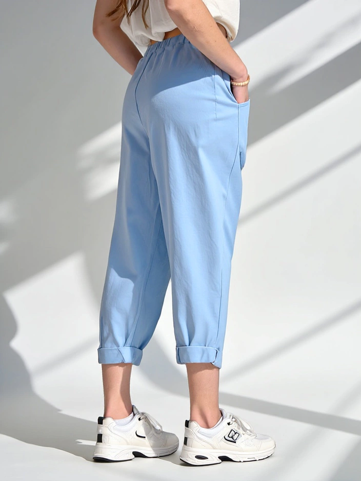 Royalfashion Sieviešu harem bikses, kas izgatavotas no viskozes