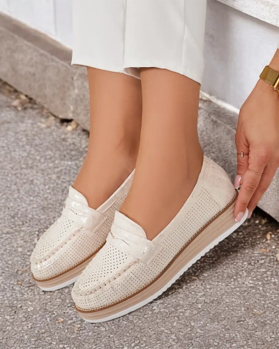 Royalfashion Openwork women's moccasins Moell