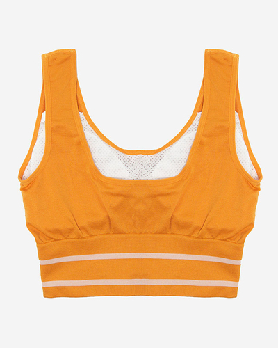 Mustard women's sports bra - Underwear