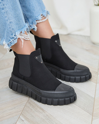 Royalfashion Black women's high sneakers Nexeri