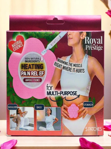 Natural Warming Pain Relief Patches - 5 pieces