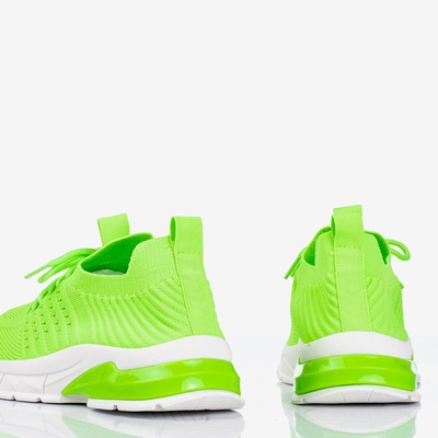 Neon green women's sports shoes Brighton - Footwear 1