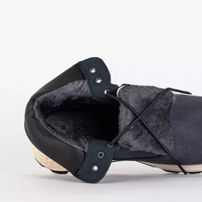 OUTLET Navy blue men's trekking Reden - Footwear