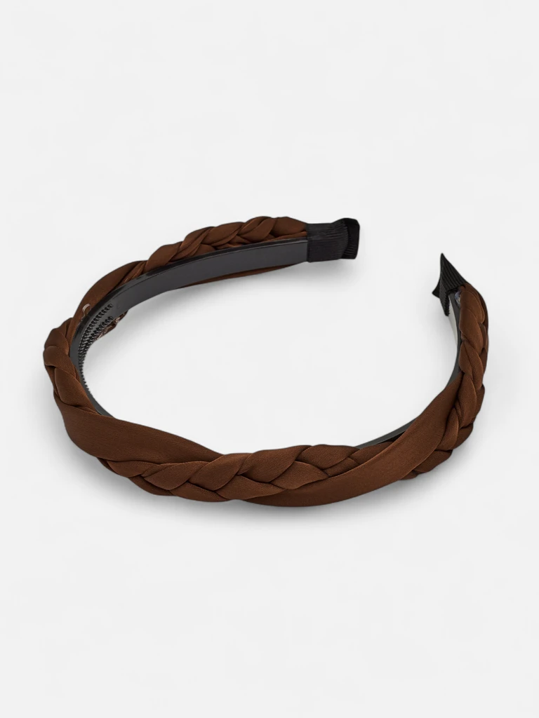 Royalfashion Opaska przeplatana warkoczem