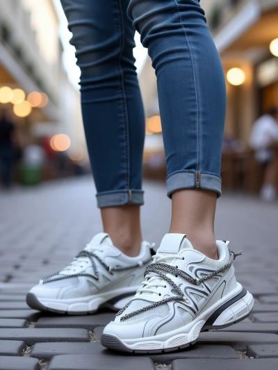 Royalfashion Women's Sneakers Baretes