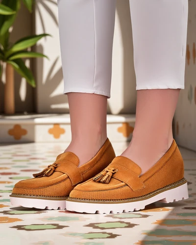 Royalfashion Sieviešu perforētie mokasīni Esiobb