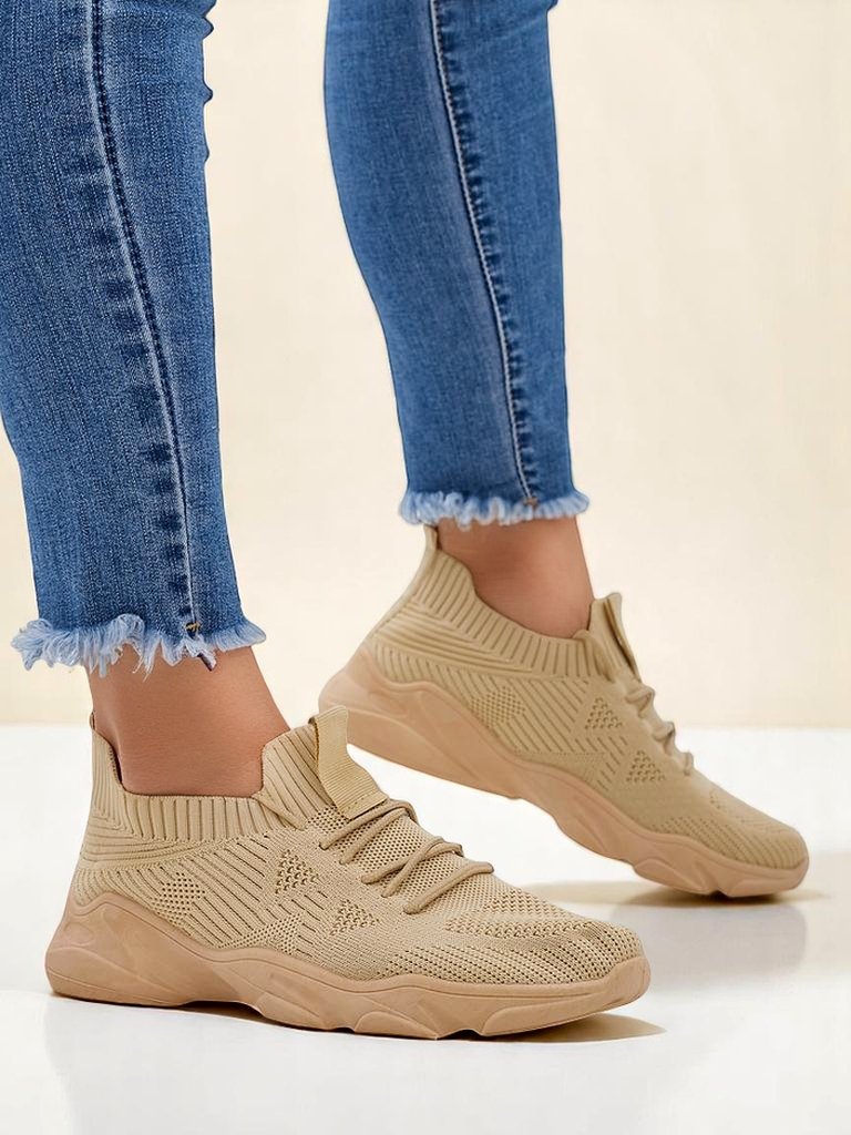 Royalfashion Women's sporty fabric sneakers Milese