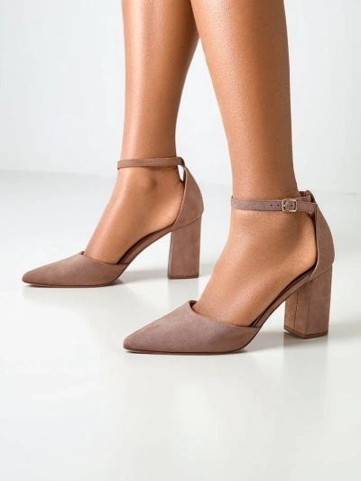 Royalfashion Женские туфли на каблуке из экокожи Caldeno