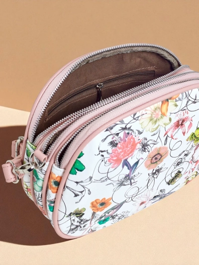 Royalfashion Sieviešu mazā soma no ekoloģiskās ādas Floriana