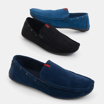Men's blue loafers Hodz-Shoes