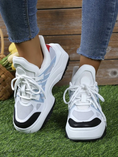 Royalfashion Sieviešu sporta apavi uz biezākas zoles Loness