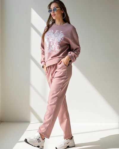 Royalfashion Sieviešu viskozes komplekts ar drukāšanu