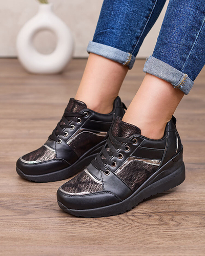 Royalfashion Sieviešu sportiskas kedas uz platformām Tericas