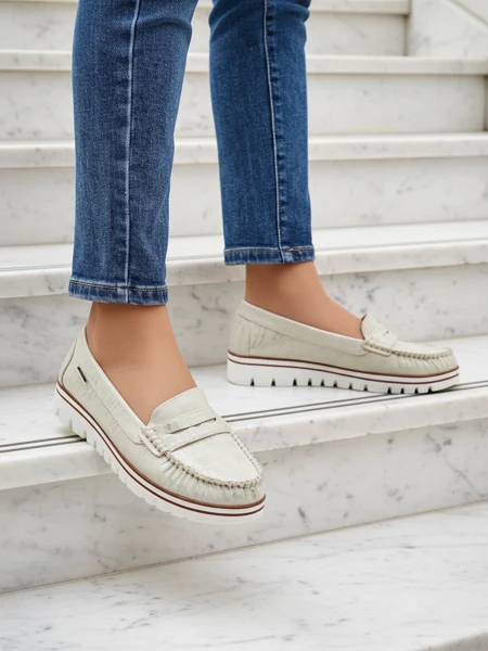 Royalfashion Women's eco suede moccasins Bellisse