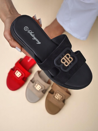 Royalfashion Женские шлепанцы на плоской подошве ChicStep