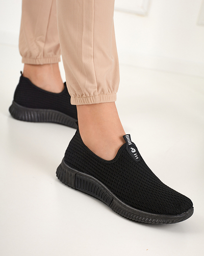 Black Banila Women's Slip-On Trainers - Footwear