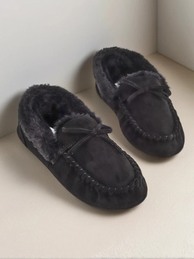 Royalfashion Sieviešu mokasīni ar vilnu Ahtikes