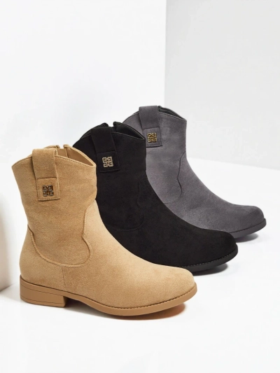 Women's Kelmoria Faux Suede Ankle Boots